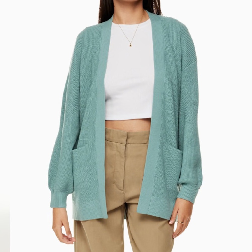 Aritzia Wilfred Free Oversized Unwind Cardigan